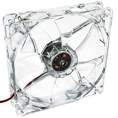 Fan 120mm MOLEX 4 LED zöld AW-12A-BG