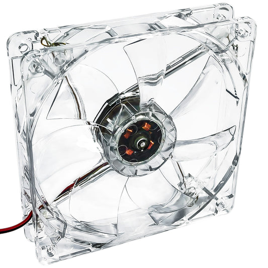 Fan 120mm MOLEX 4 LED zöld AW-12A-BG