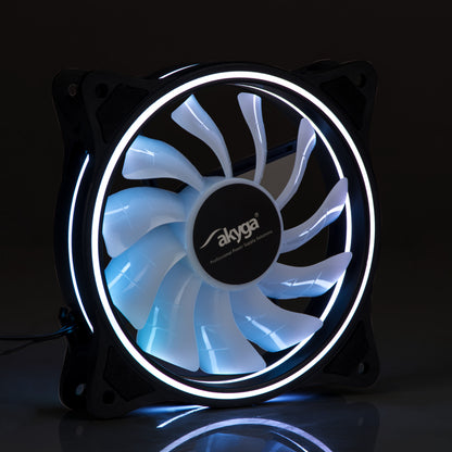 Fan 120mm mini 6 pin 15 LED RGB AW-12D-RGB