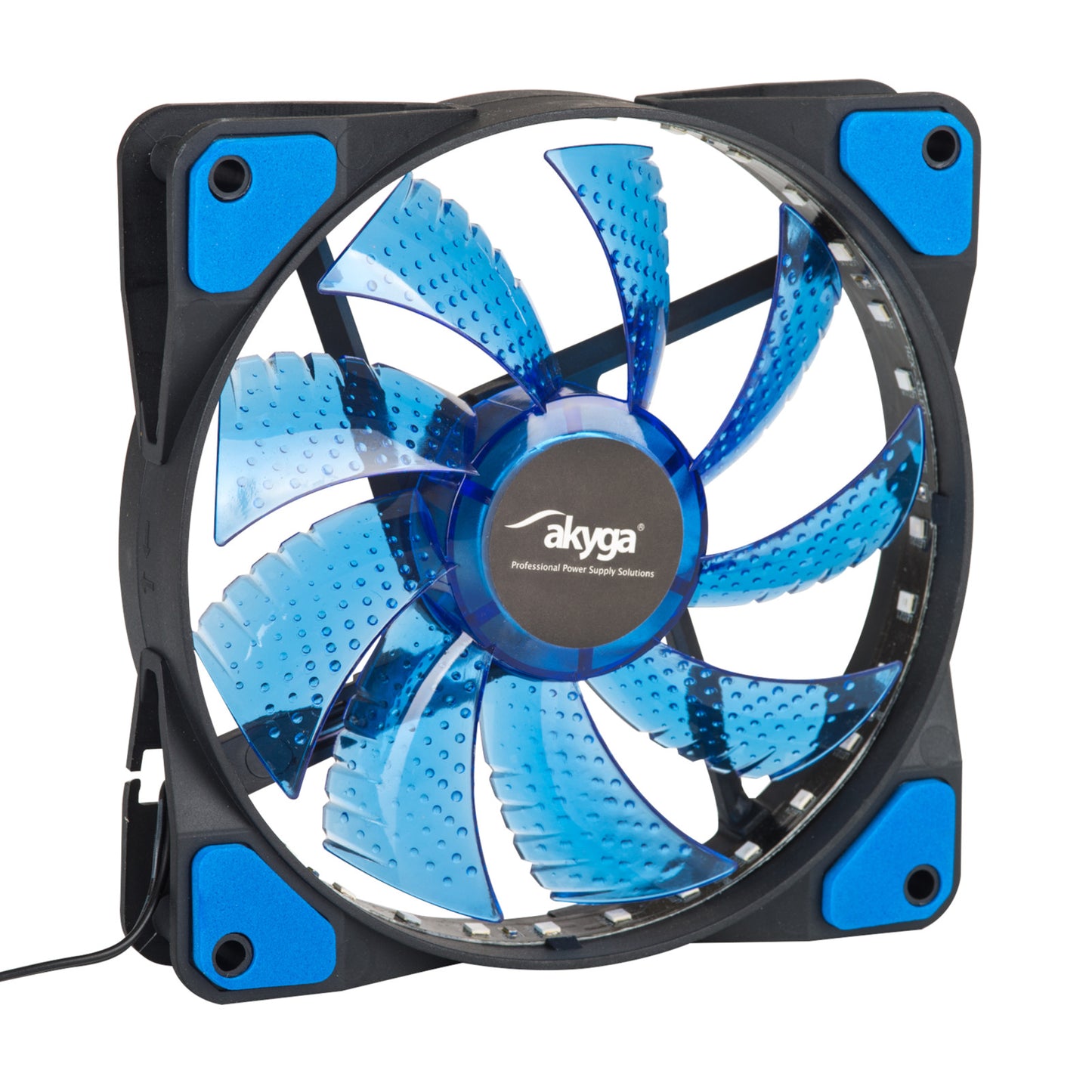 Fan 120mm MOLEX 33 LED kék AW-12E-BL