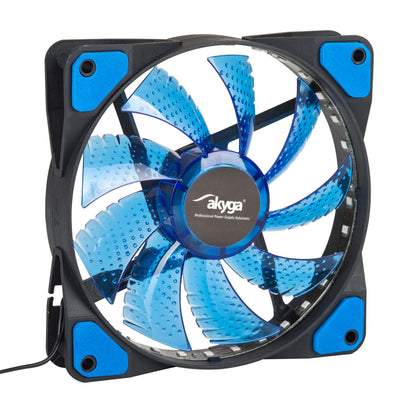 Fan 120mm MOLEX 33 LED kék AW-12E-BL