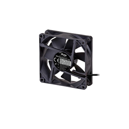 Akyga Fan 80mm MOLEX / 3-pin fekete AW-8A-BK