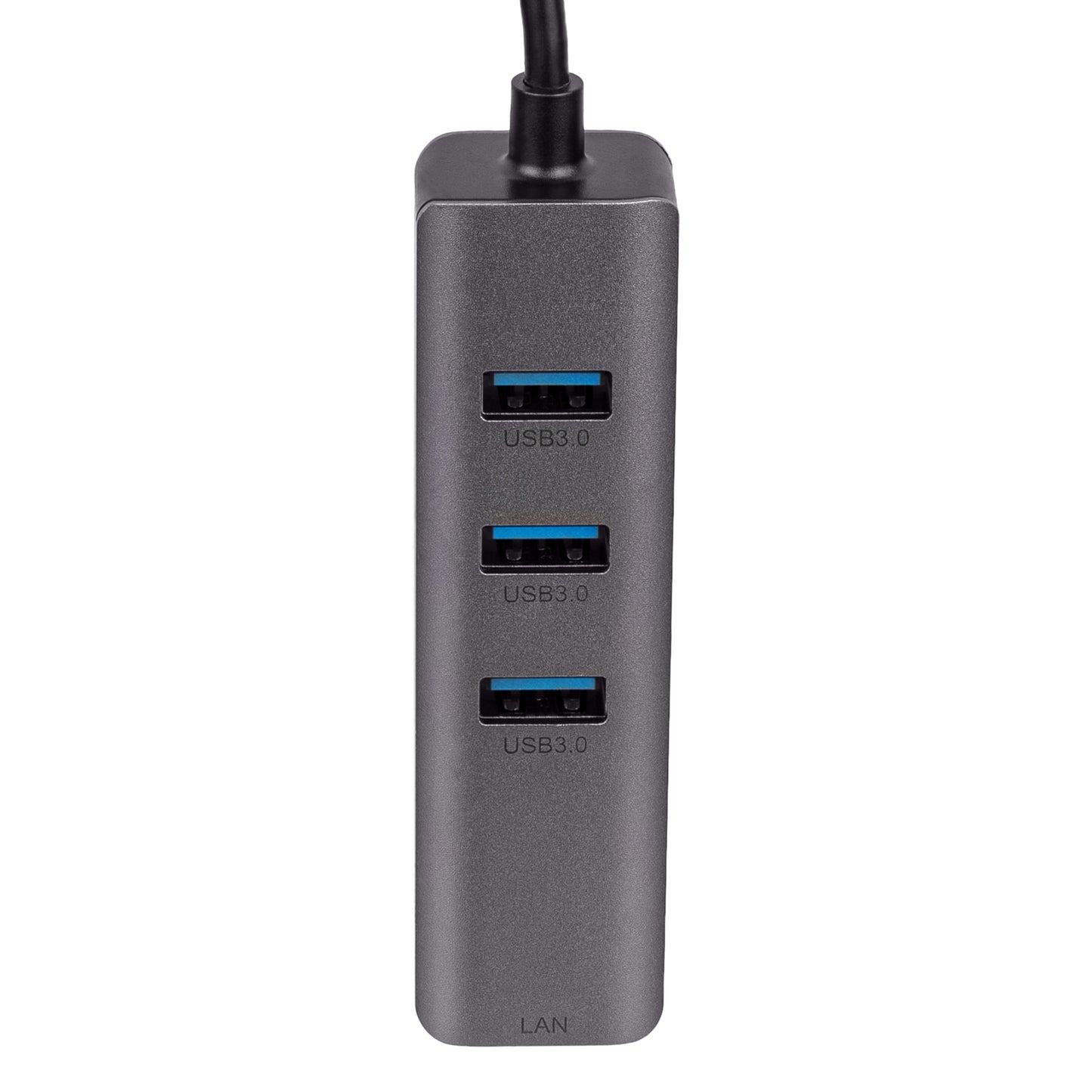 Hub AK-AD-66 USB type C - USB 3.0 3-port + Ethernet