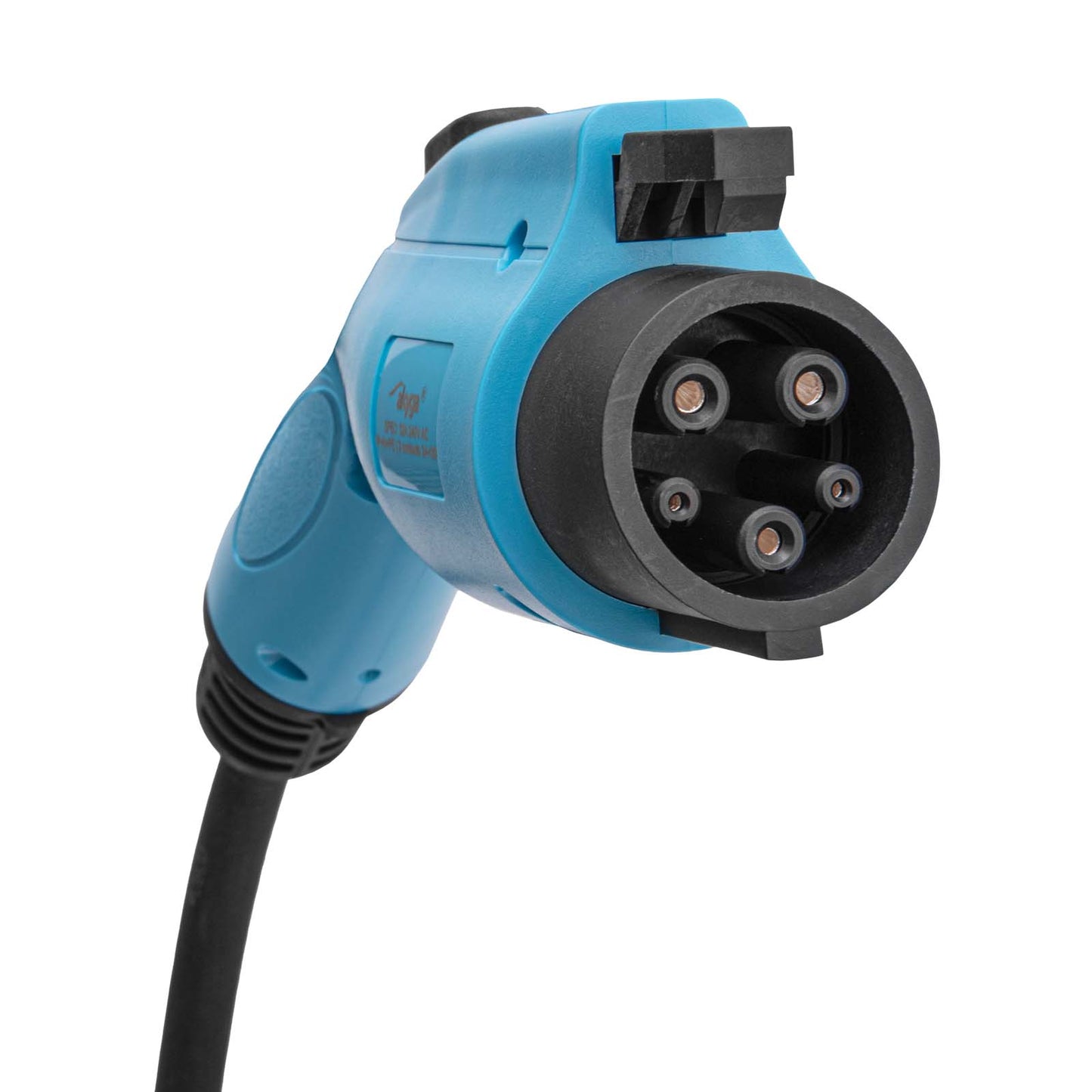 Kábel elektromos autókhoz AK-EC-15 CEE 3-pin / Type1 LCD 1-fázisú 32A 7.2kW 5m