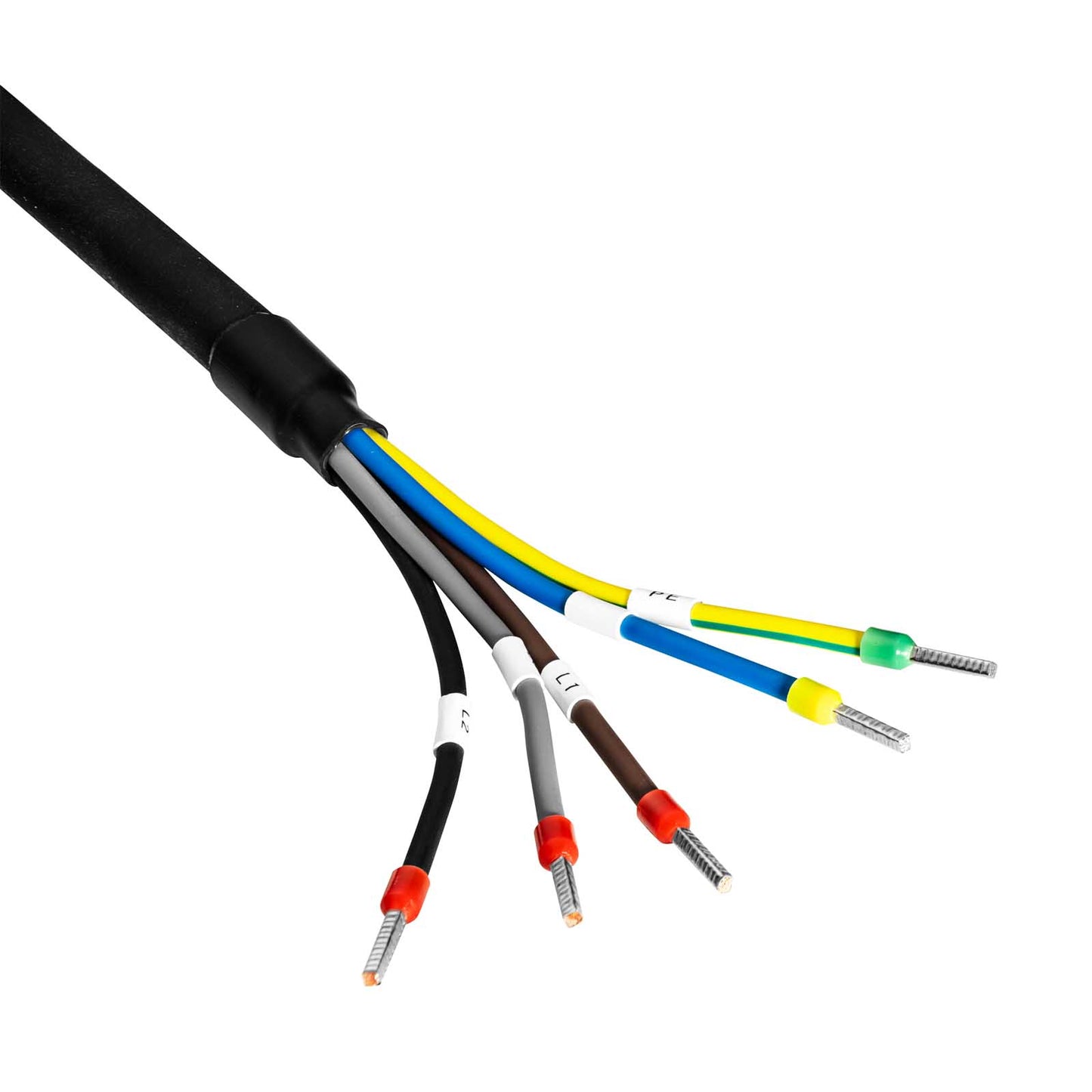 Elektromos autó töltőállomás AK-EC-21 Wallbox Type2 3-phases 16A 11kW 5m
