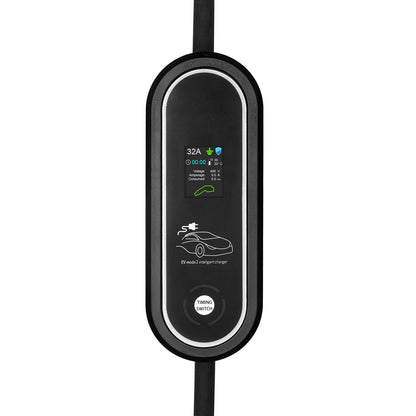 Kábel elektromos autókhoz AK-EC-22 CEE 5pin / Type2 LCD 3-fázisú 32A 22kW 5m