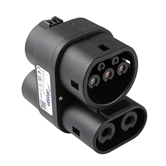 CCS 1 / CCS 2 adapter elektromos autók töltéséhez AK-SC-E11 1000V DC 250A / 230V AC 32A