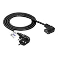 Akyga Szög PC tápkábel 1.5 m AK-PC-02C