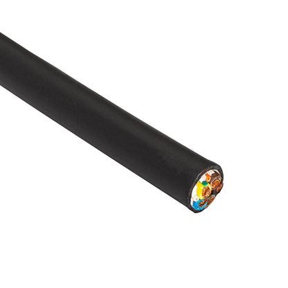 EVC Power Cable Akyga AK-SC-E12 CU 5x6mm² + 2x0.75mm² 3-Phase 32A 450/750V per meter