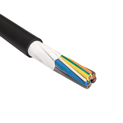EVC Power Cable Akyga AK-SC-E12 CU 5x6mm² + 2x0.75mm² 3-Phase 32A 450/750V per meter