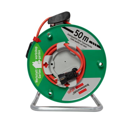 Extension Cord Reel Brennenstuhl Akyga AK-CR-04 Cord Holder 1 Socket 3x1.5 mm IP20 50 m
