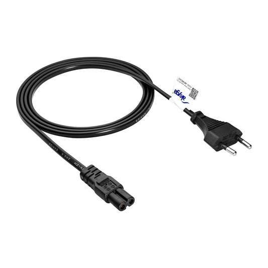 Akyga nyolcas tápkábel IEC C7 1.5m AK-RD-01C, réz