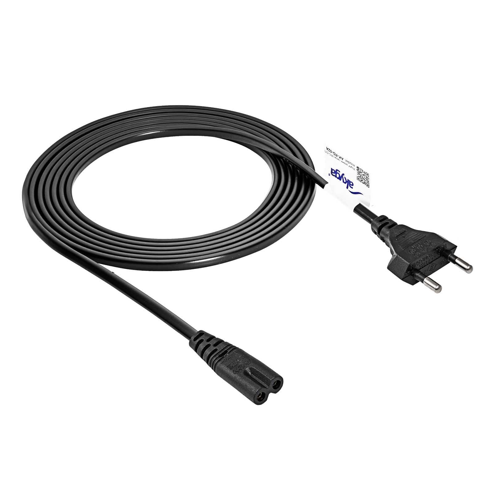 Akyga "Nyolc" tápkábel 3.0m AK-RD-02A
