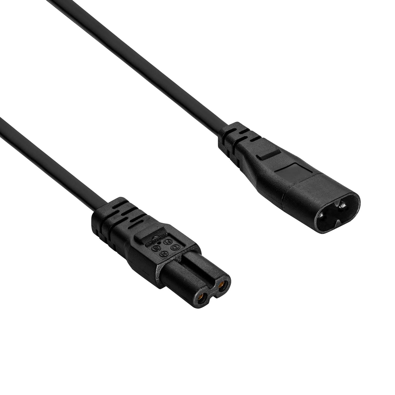 Akyga "Nyolcas" tápkábel IEC C7 / IEC C8 1.5m AK-RD-08A