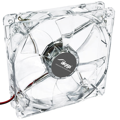 Fan 120mm MOELX 4 LED kék AW-12A-BL