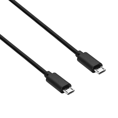 Kábel USB 2.0 microB-microB 0.6m AK-USB-17