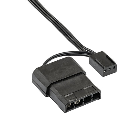 Fan 120mm MOLEX 33 LED piros AW-12E-BR