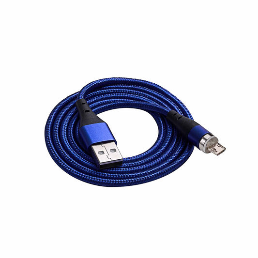 Kábel USB A / USB micro B 1m magnetic AK-USB-47