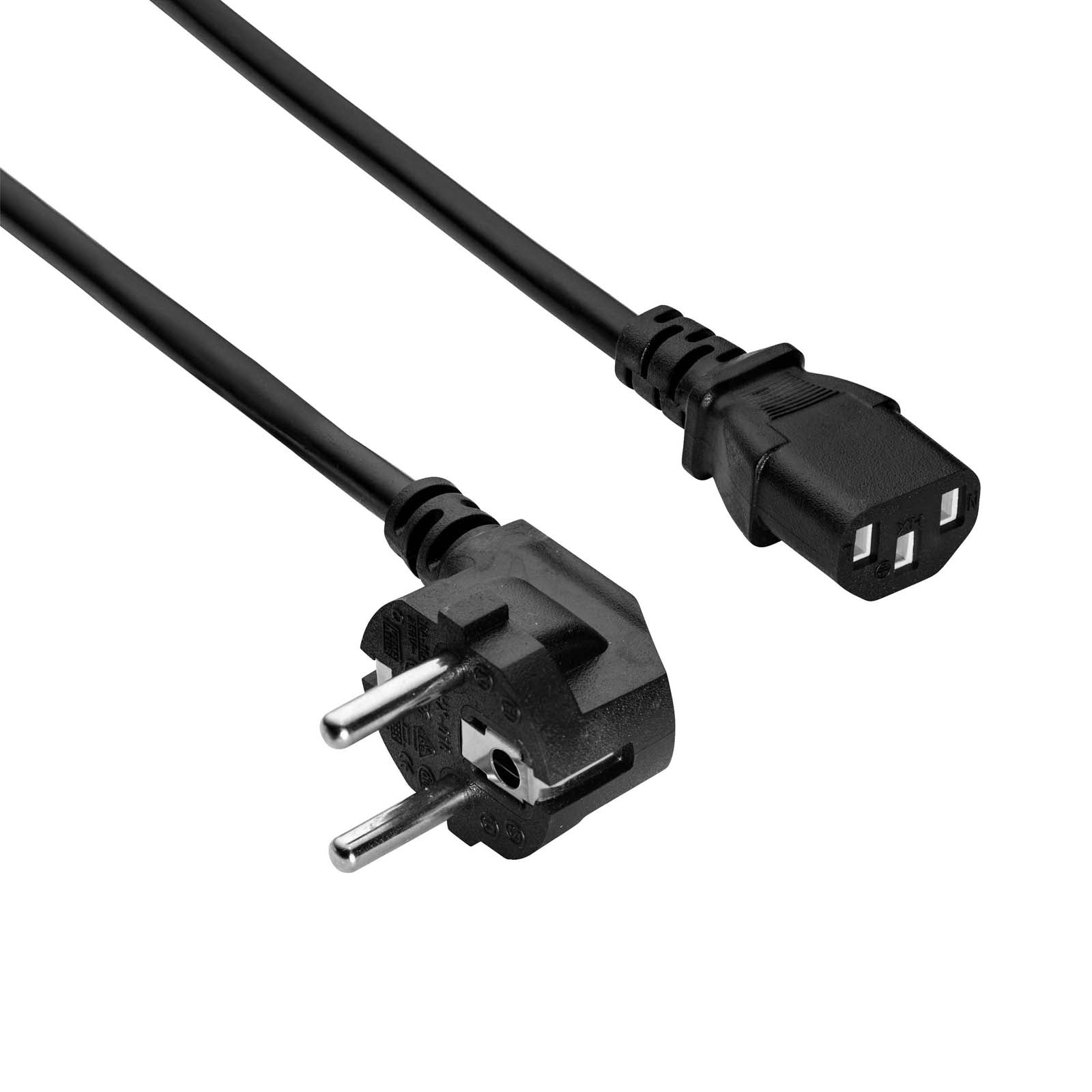 Akyga Tápkábel PC AK-PC-106A CEE 7/7 / IEC C13 3m