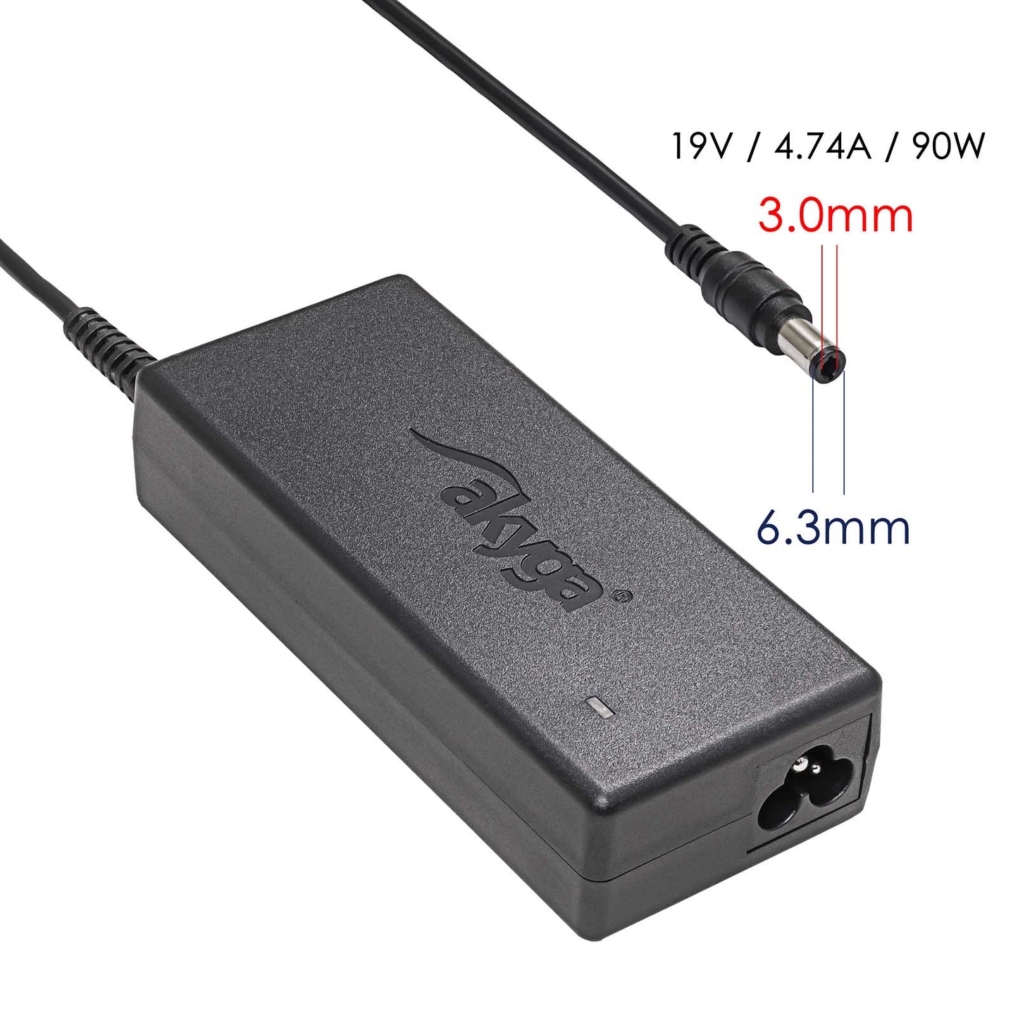 Tápegység AK-ND-27 19V / 4.74A 90W 5.5 x 3.0 mm + pin