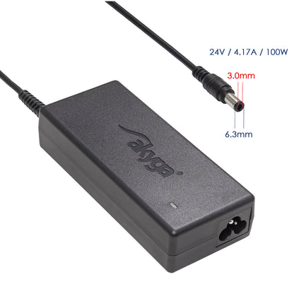 Tápegység AK-ND-73 24V / 4.17A 100W 6.3 x 3.0 mm