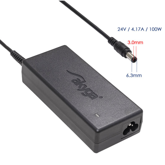 Tápegység AK-ND-73 24V / 4.17A 100W 6.3 x 3.0 mm