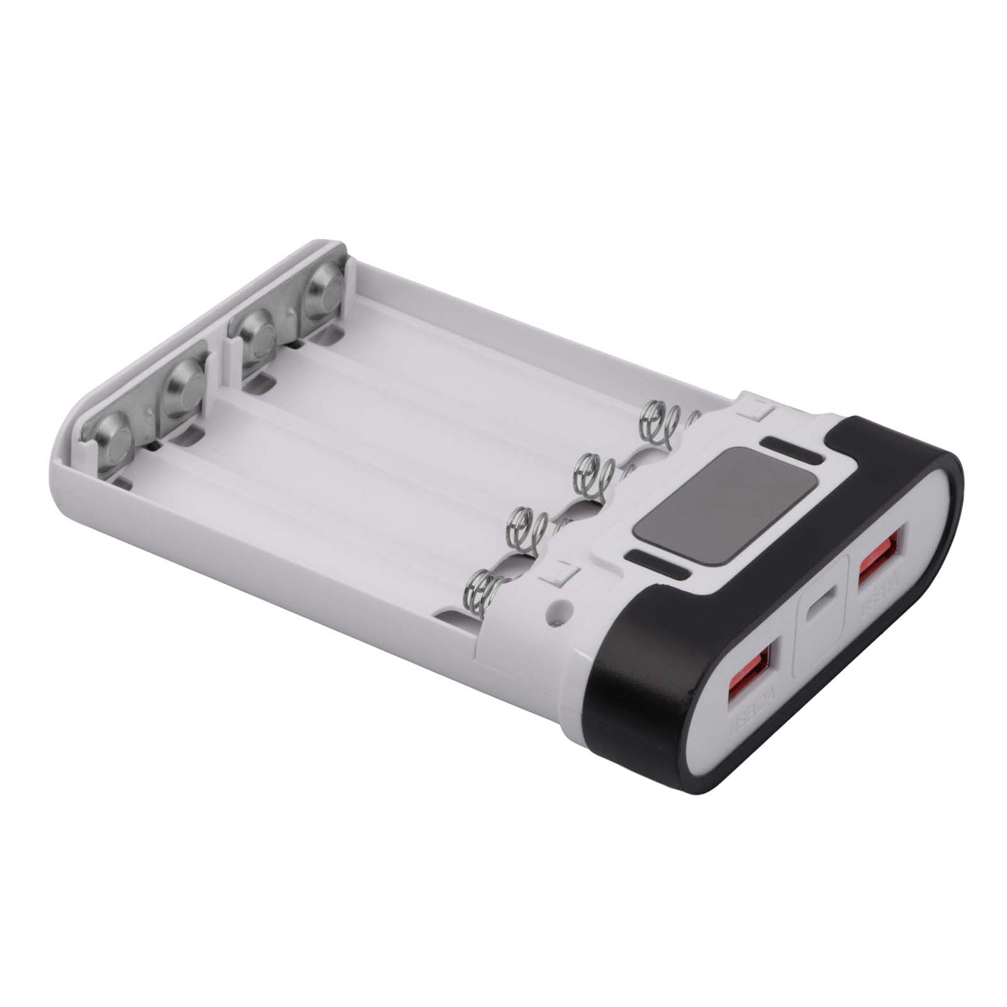 Power Bank tok AK-BC-03 4x Li-Ion 18650 töltő QC4+ PD 22,5 W