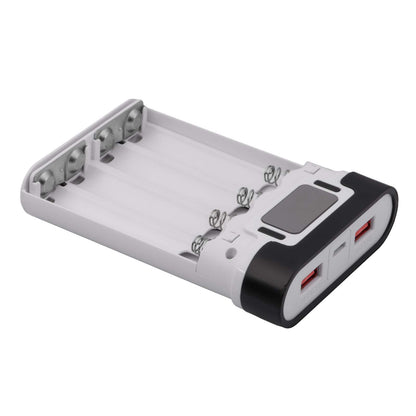 Power Bank tok AK-BC-03 4x Li-Ion 18650 töltő QC4+ PD 22,5 W