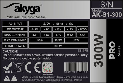 SFX tápegység AK-S1-300 300W