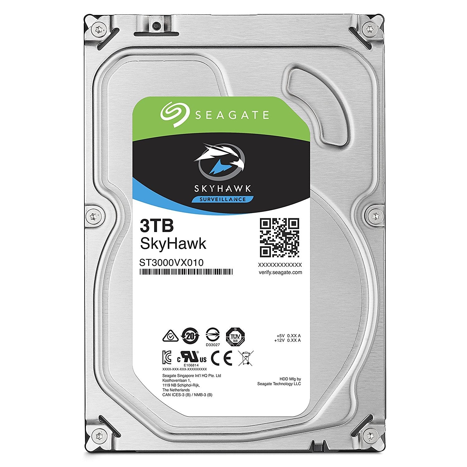 Seagate SkyHawk 3TB ST3000VX010 — második nézet