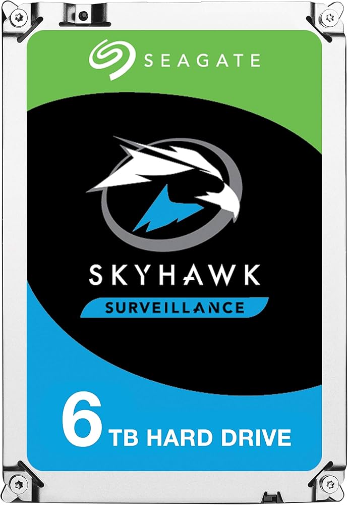 Seagate SkyHawk 6TB ST6000VX001 biztonságtechnikai merevlemez