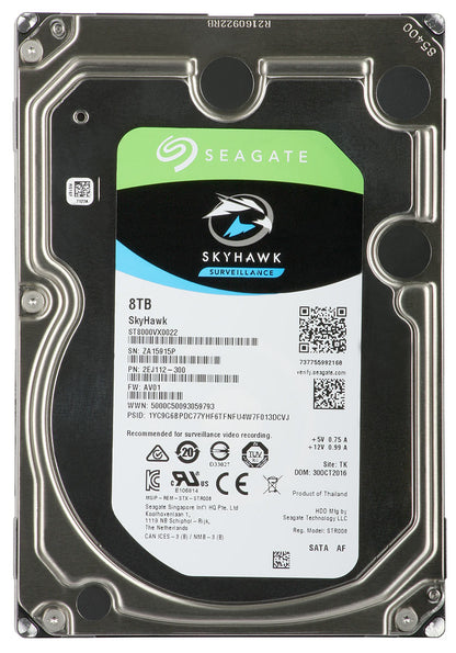 Seagate SkyHawk 8TB ST8000VX004 — második nézet