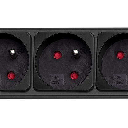 Túlfeszültségvédő AK-SP-05U 5 aljzat + 2x USB-A 1.8 m
