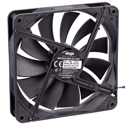 Fan 140mm MOLEX fekete AW-14A-BK