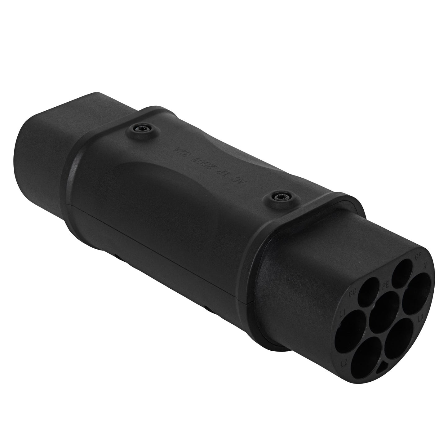 Type 2 / GB/T adapter elektromos autók töltéséhez AK-SC-E10 férfi – férfi 1-fase 32A