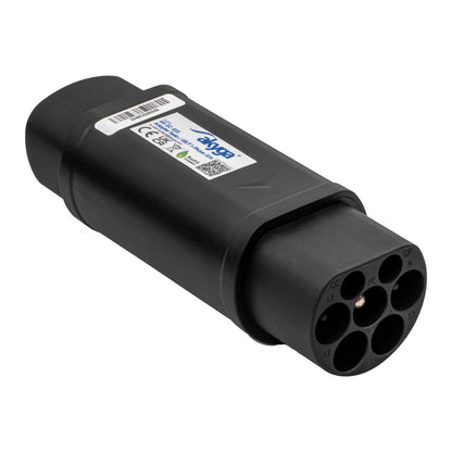 Tesla / GB/T adapter elektromos autók töltéséhez AK-SC-E22 férfi – férfi 1-fase 32A