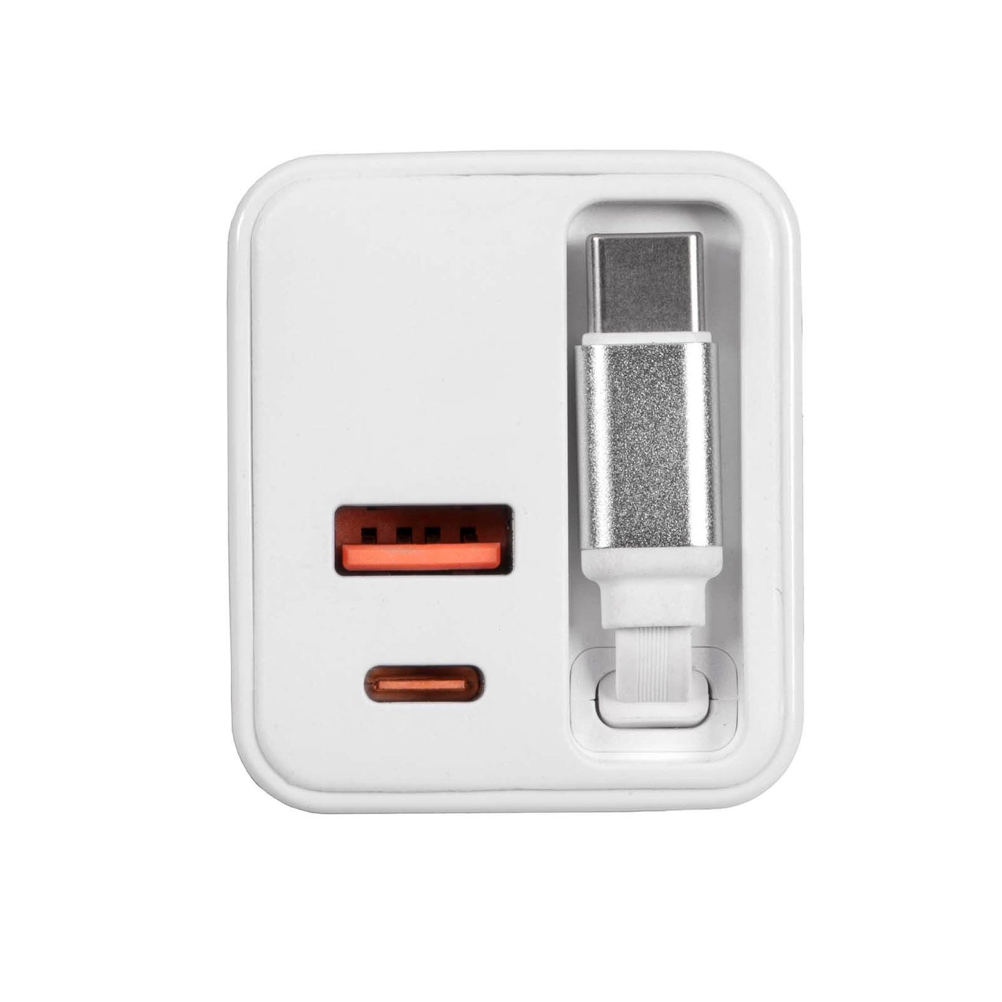 Töltő AK-CH-30 USB-A + 2x USB-C PD 5-20V / max. 3.25A 65W Quick Charge 3.0 GaN