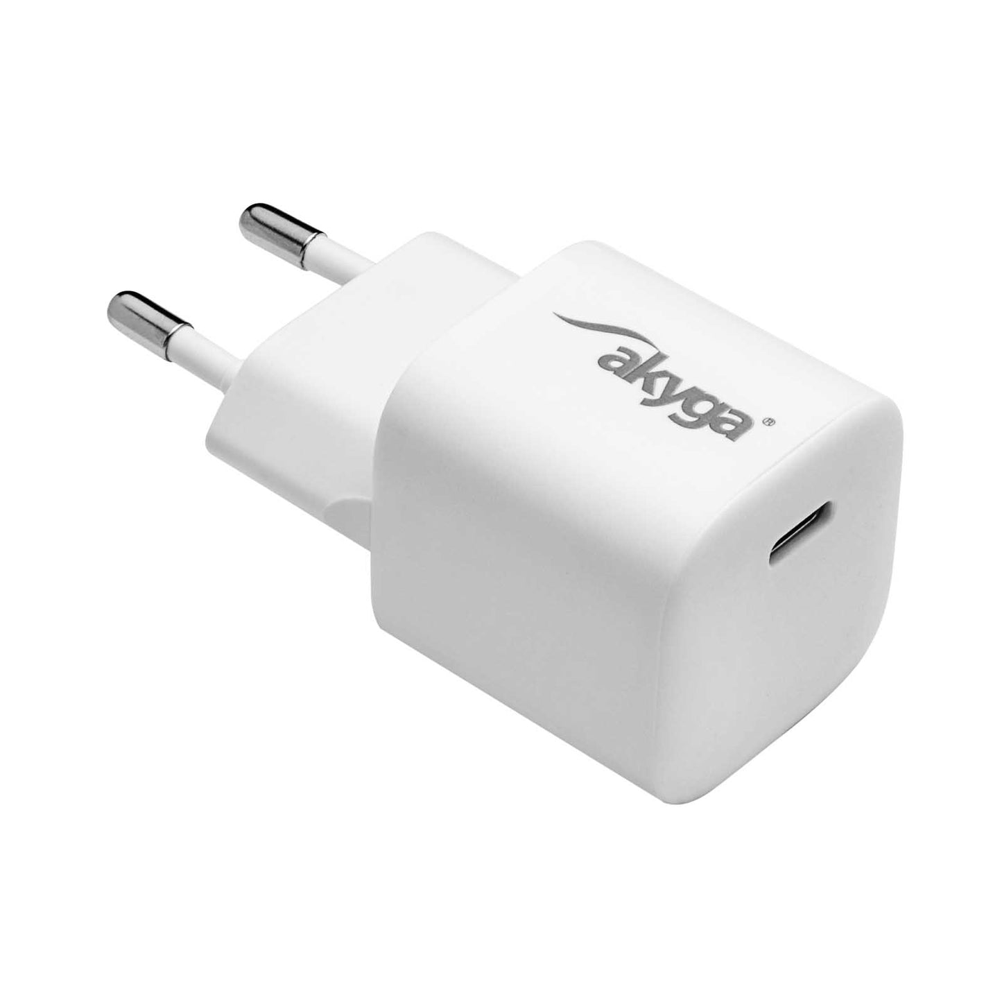 Töltő AK-CH-22 USB-C PD 5-12V / max. 3A 25W Quick Charge 3.0 GaN