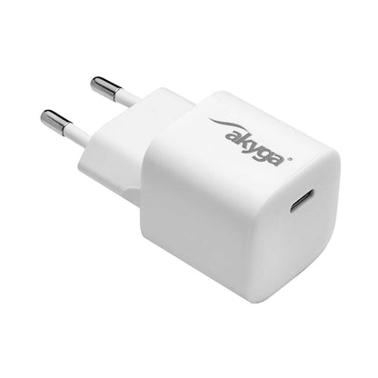 Töltő AK-CH-22 USB-C PD 5-12V / max. 3A 25W Quick Charge 3.0 GaN