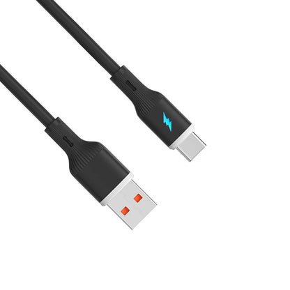 Kábel USB type C / USB A 1m AK-USB-62 Szilikon