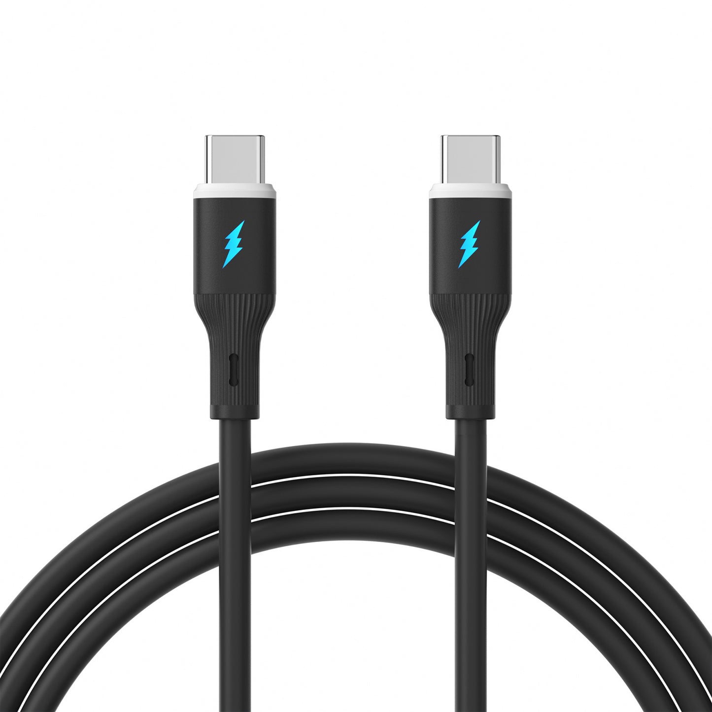 Kábel USB type C / USB type C 1m AK-USB-67 60W Szilikon