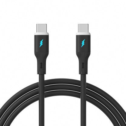 Kábel USB type C / USB type C 1m AK-USB-67 60W Szilikon
