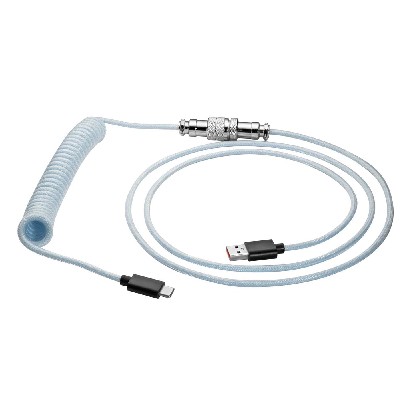 Tekercselt Aviator kábel USB C / USB A típus 3m AK-USB-48