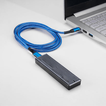 Kábel USB 2.0 type C 1.8m AK-USB-38 100W