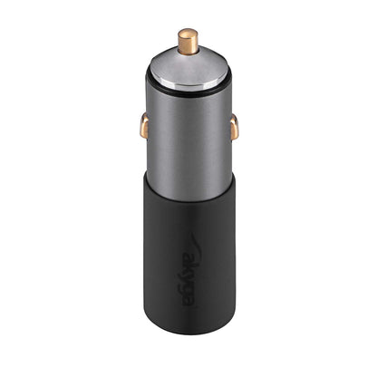 USB autós töltő AK-CH-26 USB-A + USB-C PD 5-20V / max. 5A 100W Quick Charge 3.0 GaN