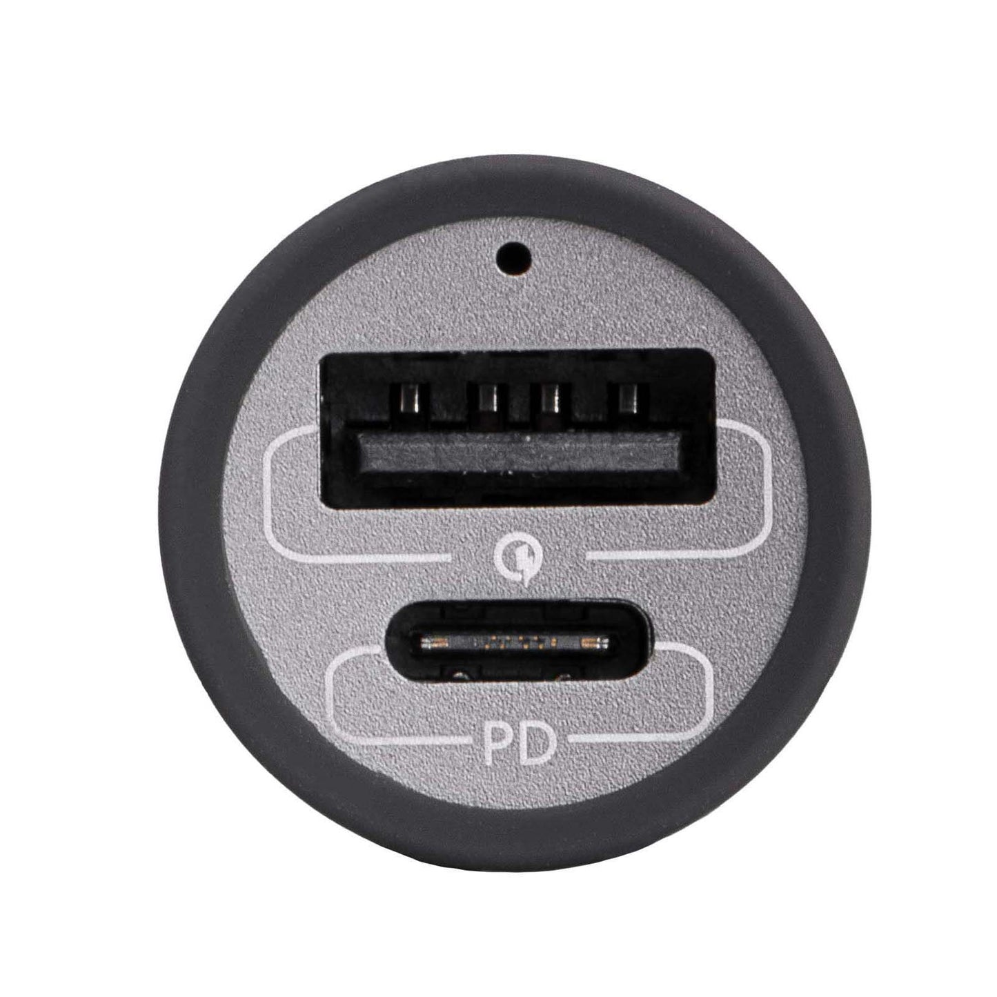 USB autós töltő AK-CH-26 USB-A + USB-C PD 5-20V / max. 5A 100W Quick Charge 3.0 GaN