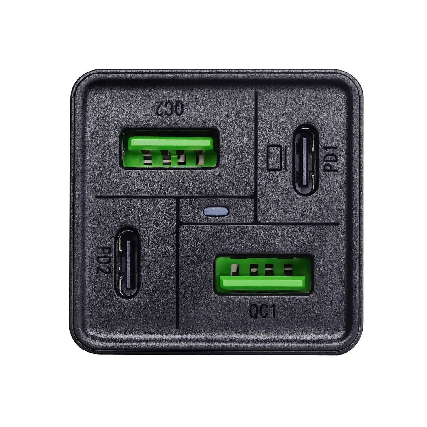 USB Töltő AK-CH-17 Charge Brick 2x USB-A + 2x USB-C PD 5-20 V / max 3.25A 65W Quick Charge 4+