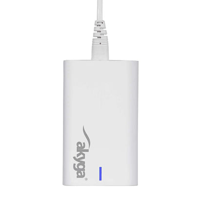 Töltő AK-CH-25 USB-A + 3x USB-C PD 5-28V / max. 5A 140W Quick Charge 3.0 GaN