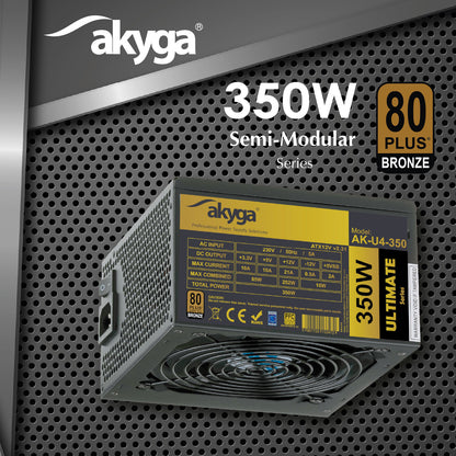 Tápegység ATX AK-U4-350 350W 80+ Bronze