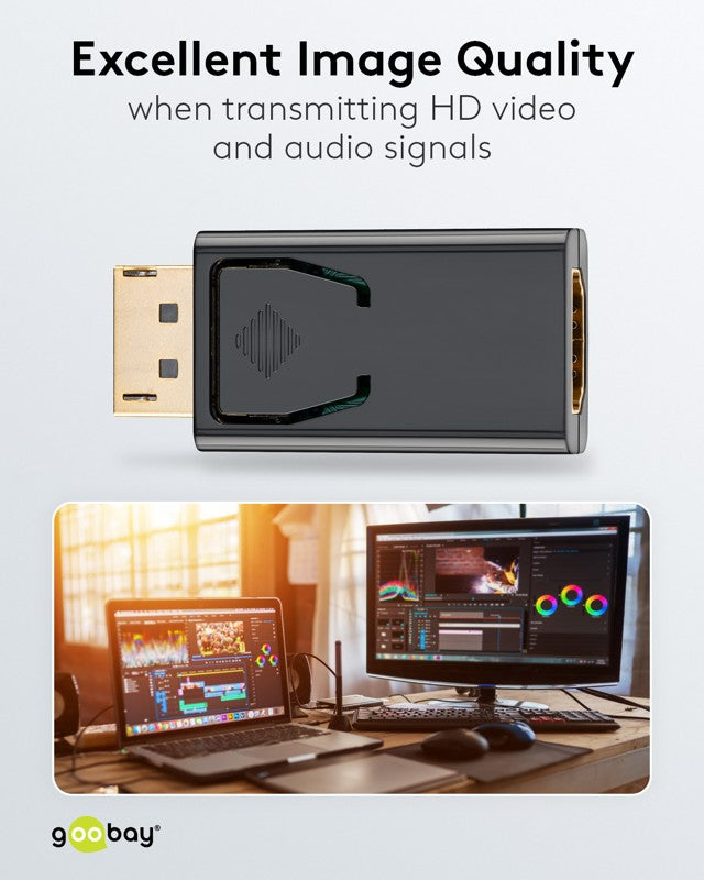 Goobay DisplayPort – HDMI adapter 1.1